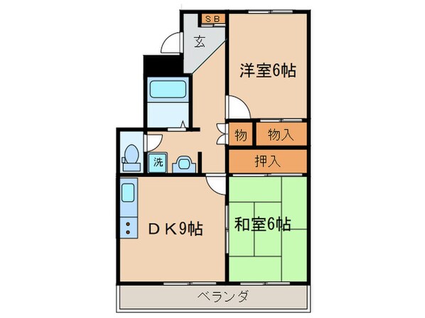 京阪四ノ宮アバンギャルドの物件間取画像